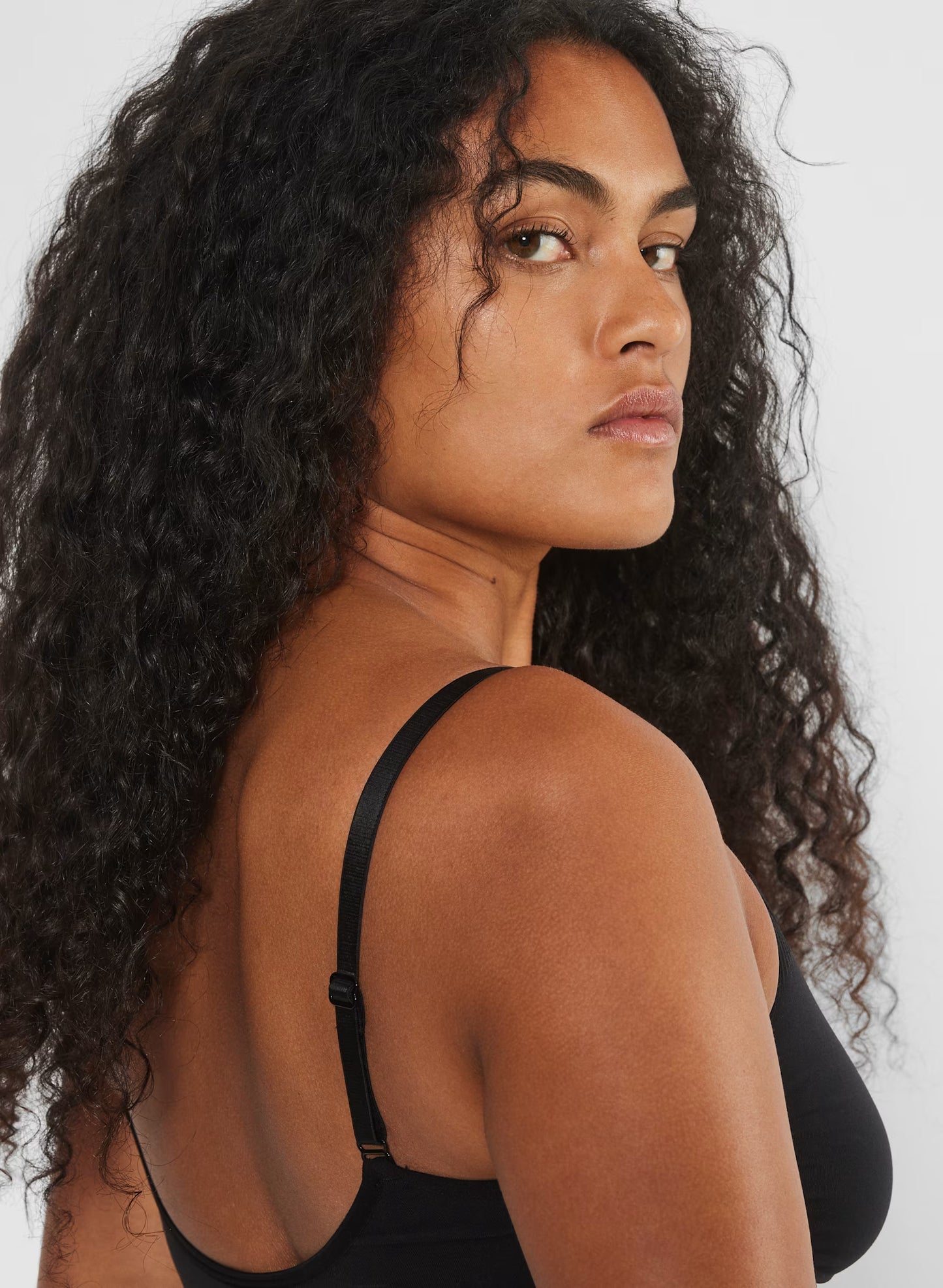 SKINTY™ Seamless Mid-Thigh Bodysuit black