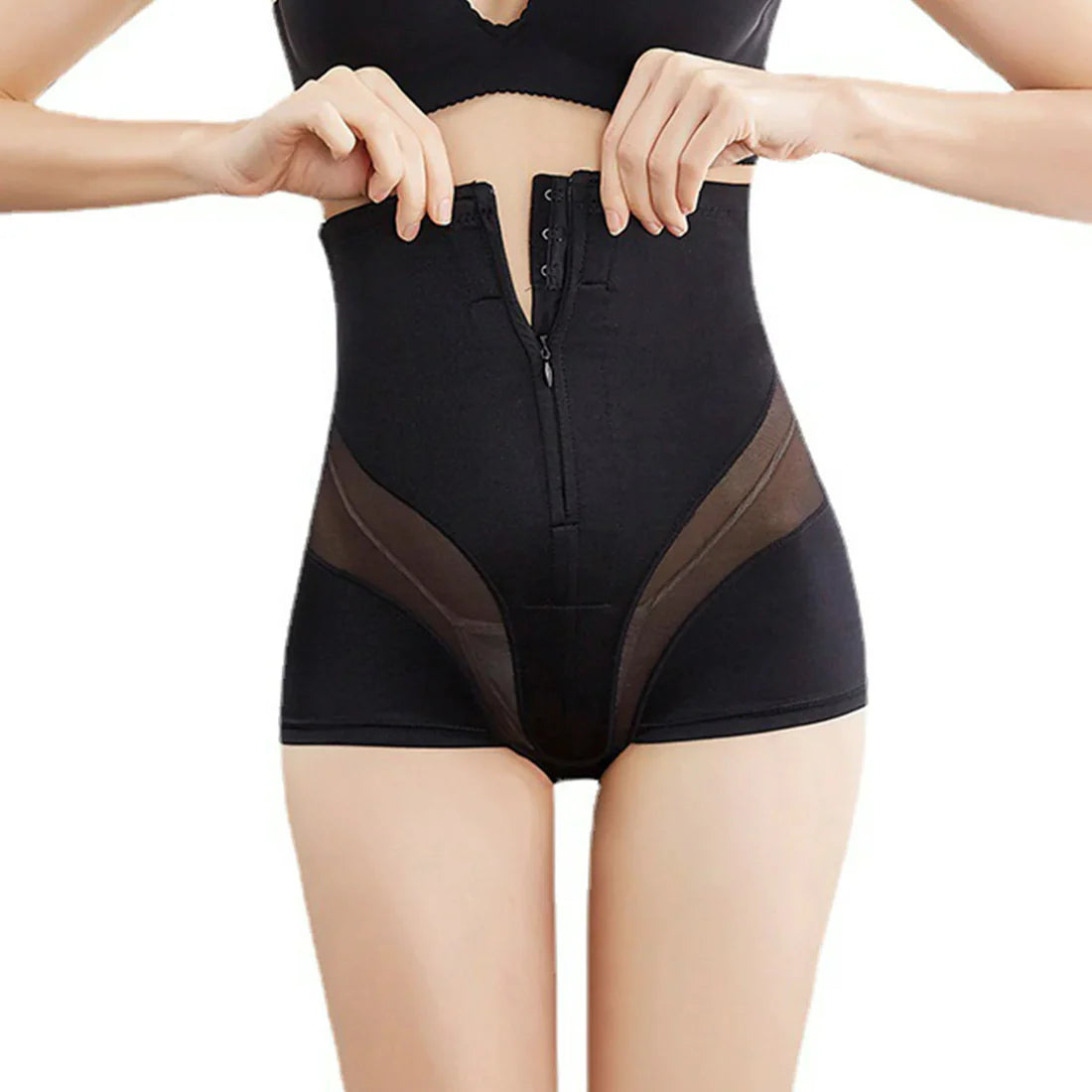 SKINTY™ Seamless Tummy Control Panty black