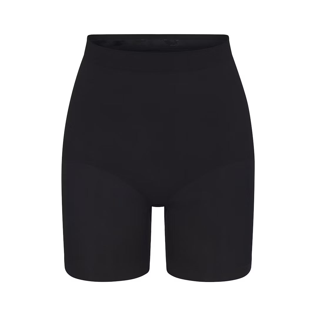 SKINTY™ Seamless Mid-Thigh short black