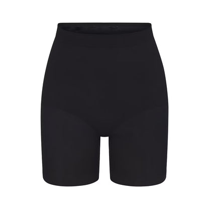 SKINTY™ Seamless Mid-Thigh short black